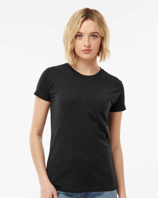 Tultex - Women's Fine Jersey Slim Fit T-Shirt - 213 - Image 2