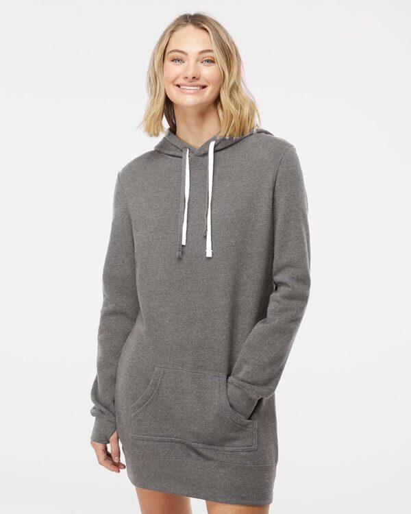 Independent Trading Co. - Women's Special Blend Hooded Sweatshirt Dress - PRM65DRS - Image 2